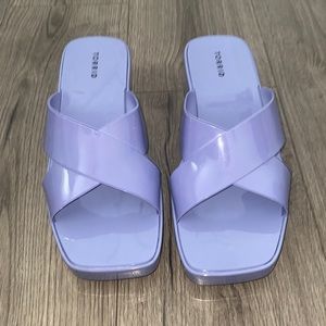 Torrid Jelly Sandal Heel
